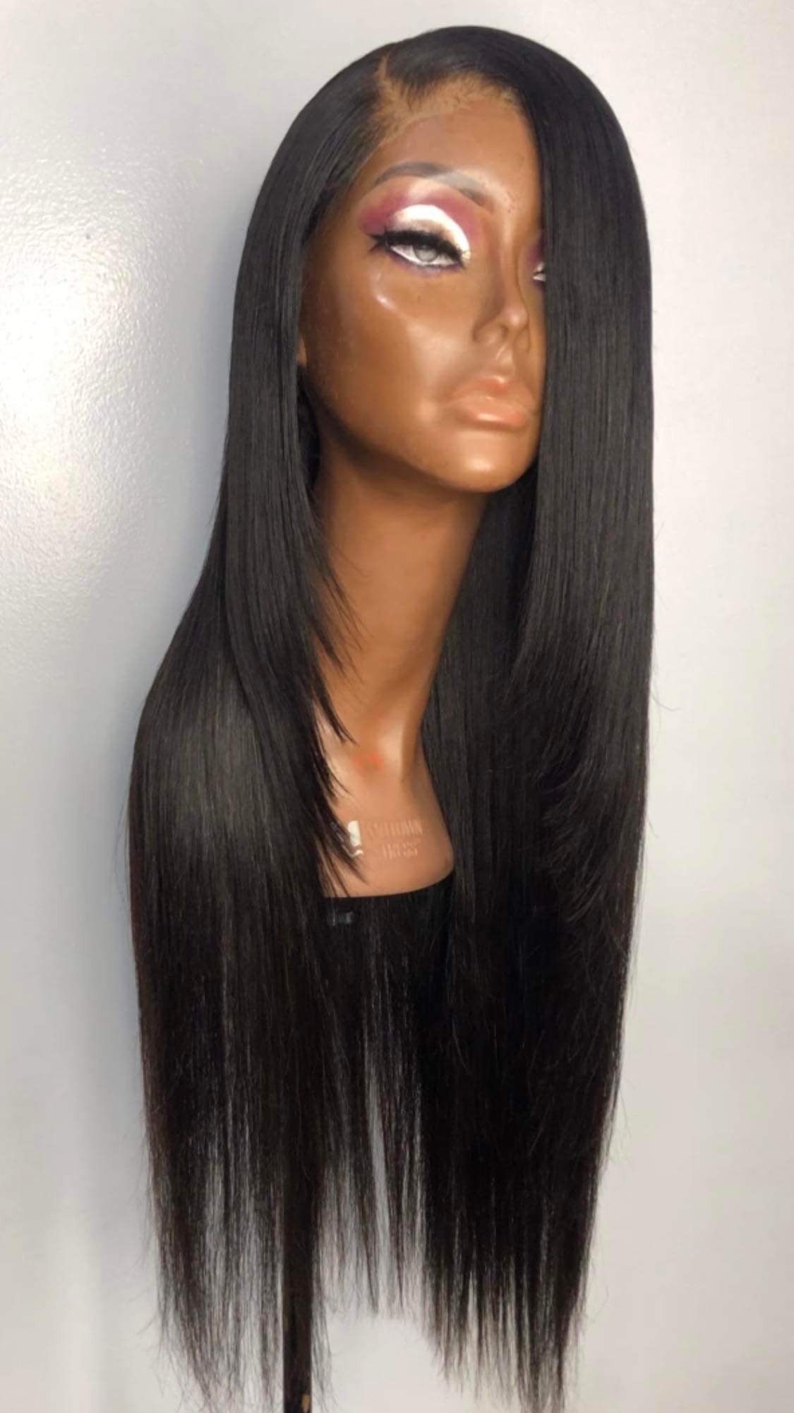 Straight Closure Wig